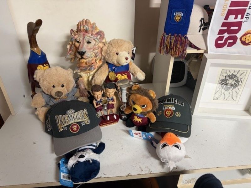 Geelong Cats Plush Rascal Mascot Customer Photo