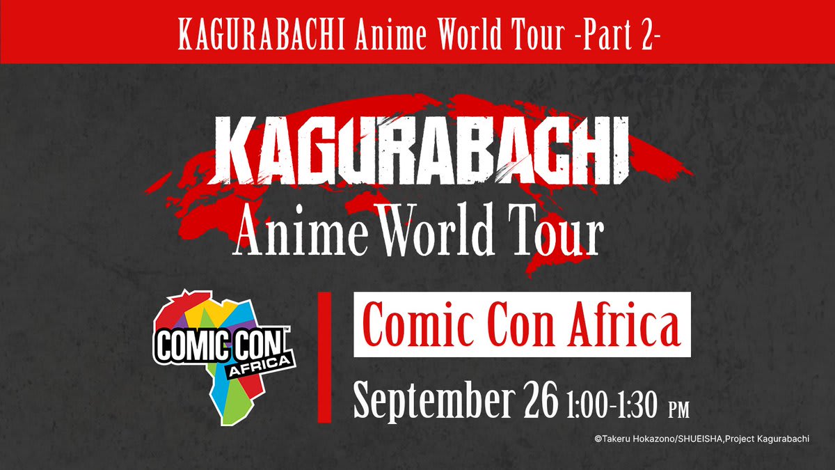 Kagurabachi Anime Takes Episode 1 to Comic Con Africa