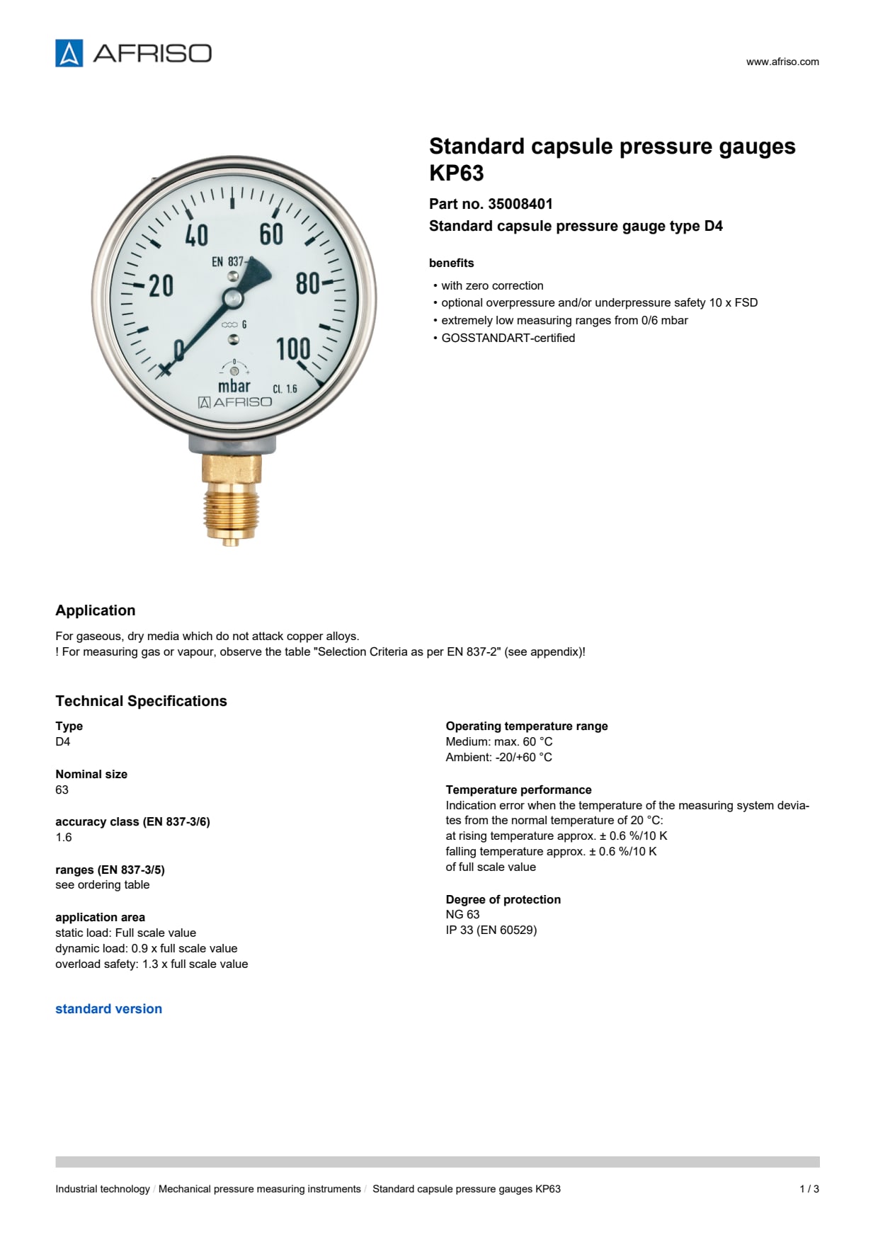 AFRISO_STANDARD-CAPSULE-PRESSURE-GAUGES-KP63-STANDARD-CAPSULE-PRESSURE-GAUGES-TYPE-D4_35008401_ENG_GBR.PDF