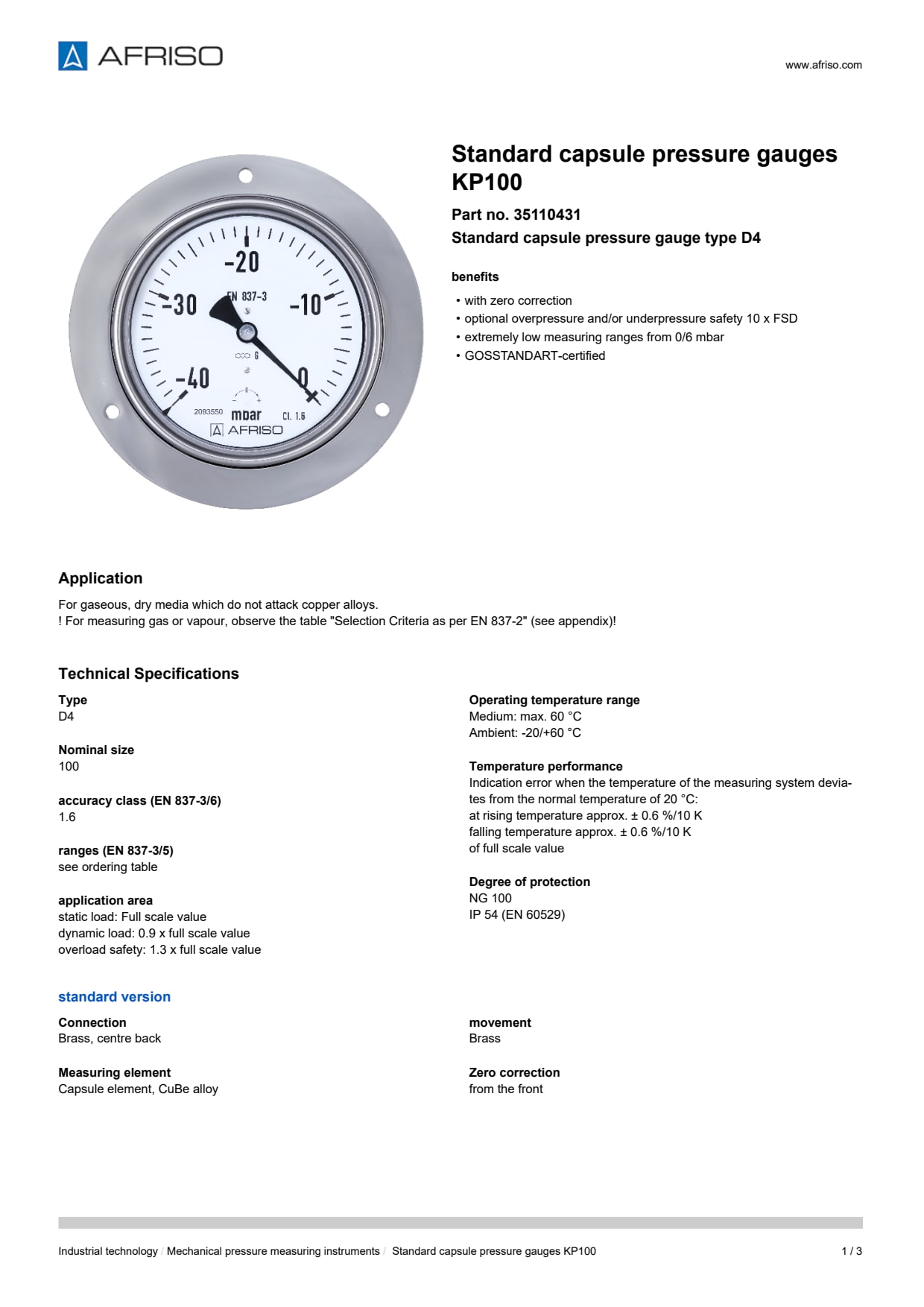 AFRISO_STANDARD-CAPSULE-PRESSURE-GAUGES-KP100-STANDARD-CAPSULE-PRESSURE-GAUGES-TYPE-D4_35110431_ENG_GBR.PDF
