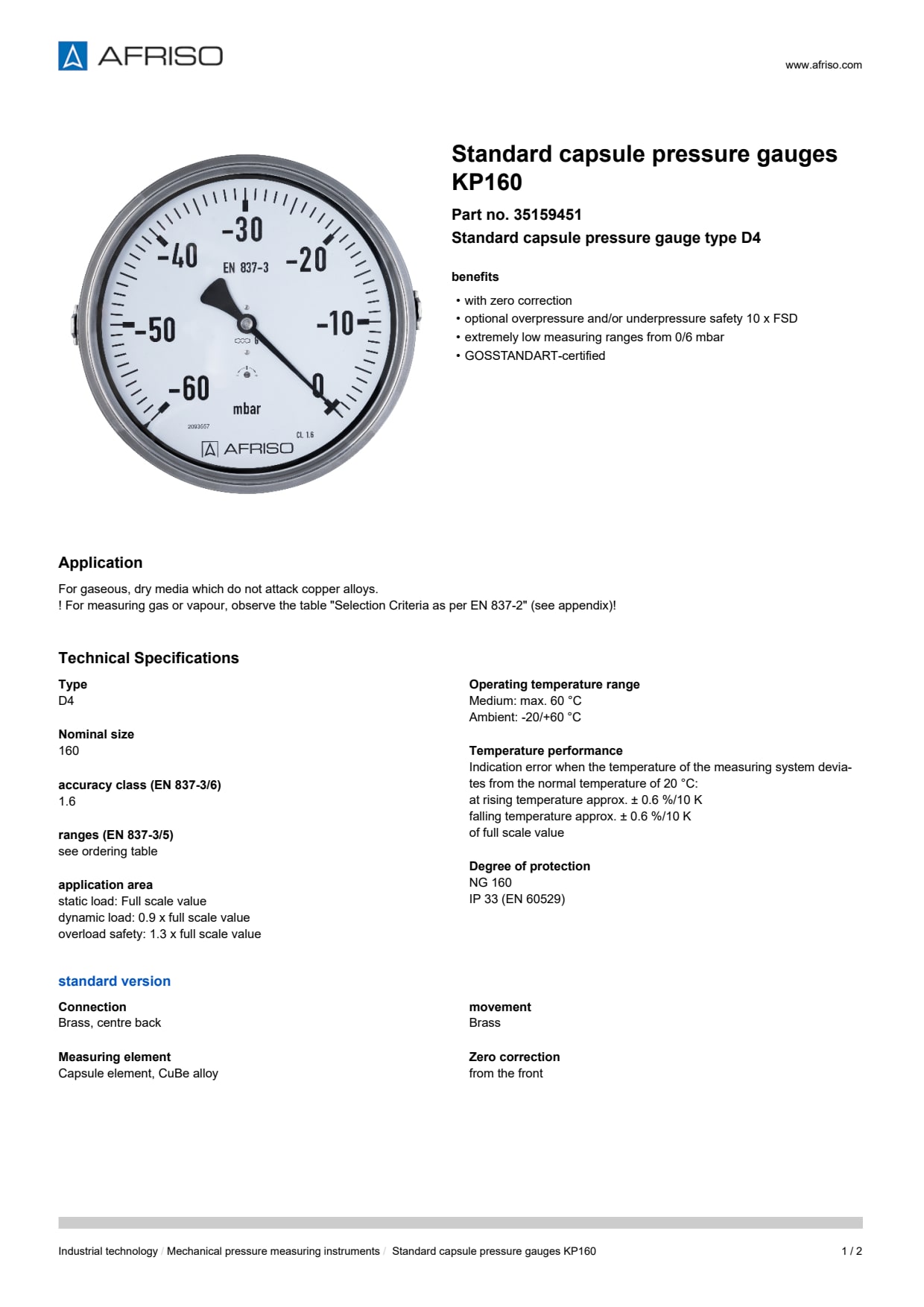 AFRISO_STANDARD-CAPSULE-PRESSURE-GAUGES-KP160-STANDARD-CAPSULE-PRESSURE-GAUGES-TYPE-D4_35159451_ENG_GBR.PDF