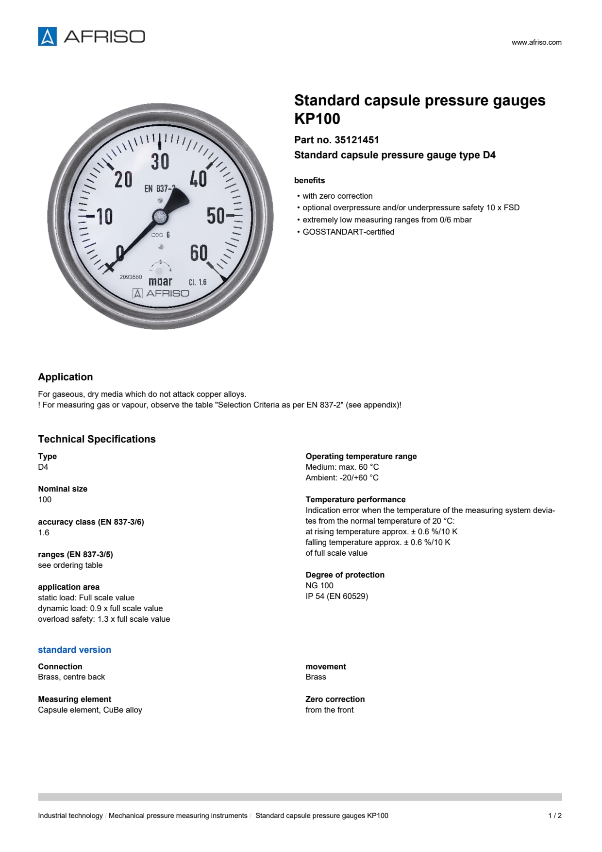 AFRISO_STANDARD-CAPSULE-PRESSURE-GAUGES-KP100-STANDARD-CAPSULE-PRESSURE-GAUGES-TYPE-D4_35121451_ENG_GBR.PDF