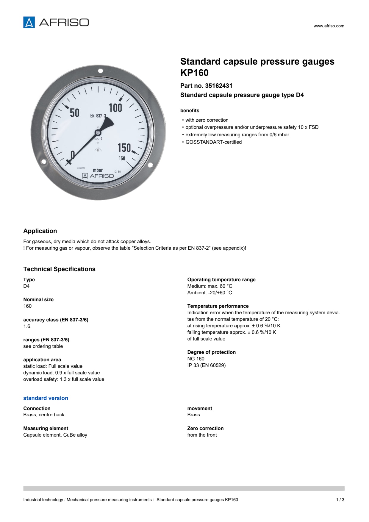 AFRISO_STANDARD-CAPSULE-PRESSURE-GAUGES-KP160-STANDARD-CAPSULE-PRESSURE-GAUGES-TYPE-D4_35162431_ENG_GBR.PDF