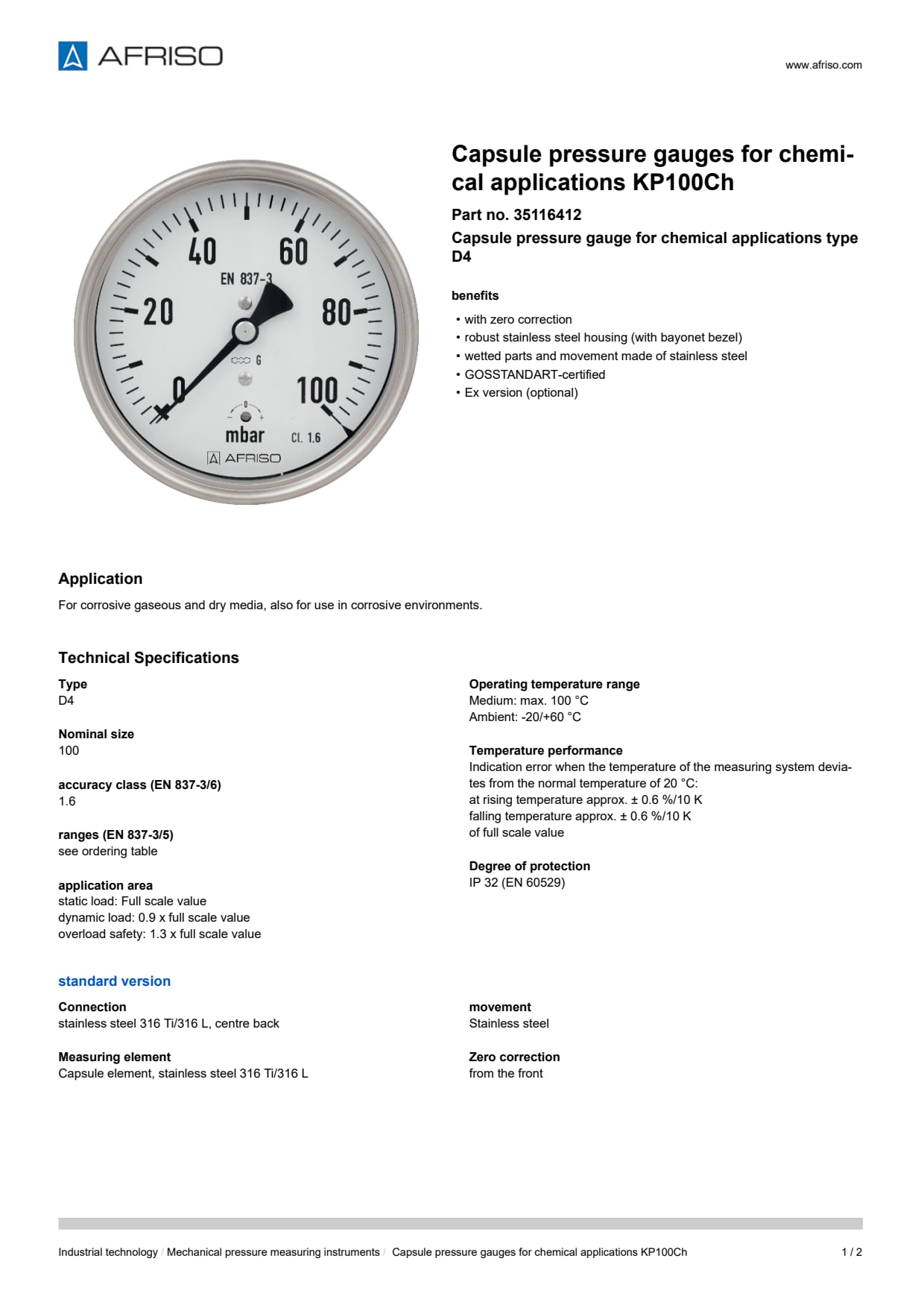 AFRISO_CAPSULE-PRESSURE-GAUGES-FOR-CHEMICAL-APPLICATIONS-KP100CH-CAPSULE-PRESSURE-GAUGE_35116412_ENG_GBR.PDF