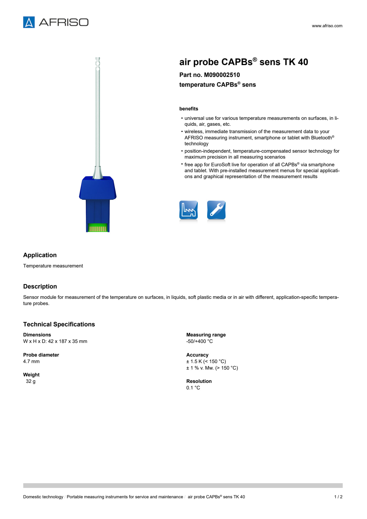 AFRISO_AIR-PROBE-CAPBS--SENS-TK-40-TEMPERATURE-CAPBS--SENS_M090002510_ENG_GBR.PDF