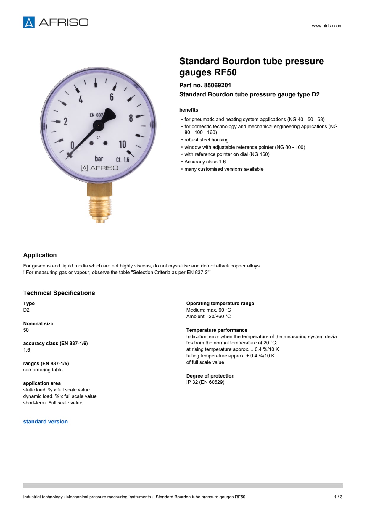 AFRISO_STANDARD-BOURDON-TUBE-PRESSURE-GAUGES-RF50-STANDARD-BOURDON-TUBE-PRESSURE-GAUGES_85069201_ENG_GBR.PDF