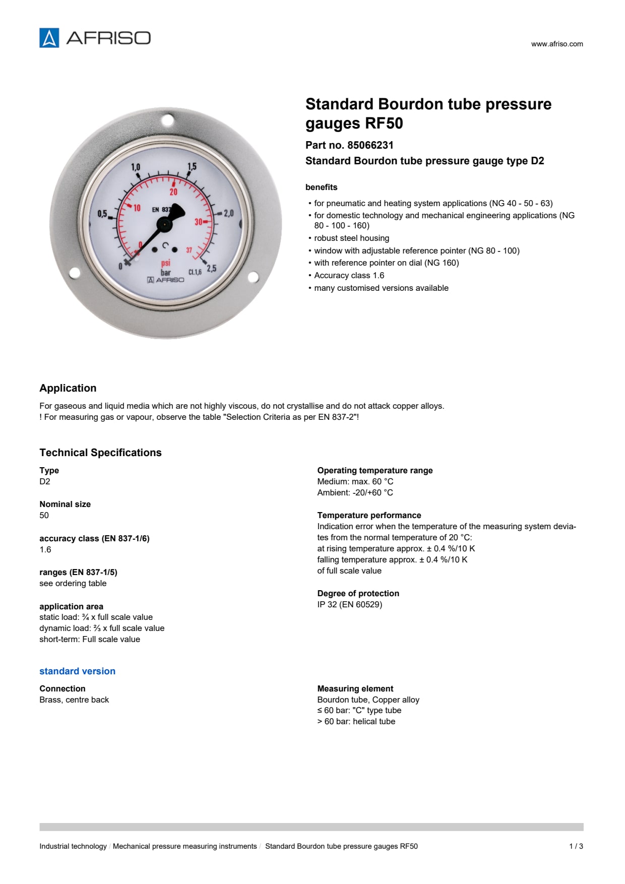 AFRISO_STANDARD-BOURDON-TUBE-PRESSURE-GAUGES-RF50-STANDARD-BOURDON-TUBE-PRESSURE-GAUGES_85066231_ENG_GBR.PDF