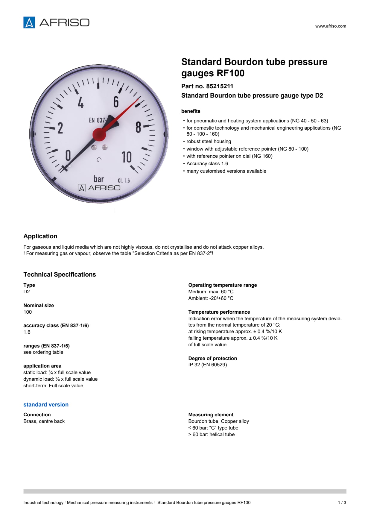 AFRISO_STANDARD-BOURDON-TUBE-PRESSURE-GAUGES-RF100-STANDARD-BOURDON-TUBE-PRESSURE-GAUGE_85215211_ENG_GBR.PDF