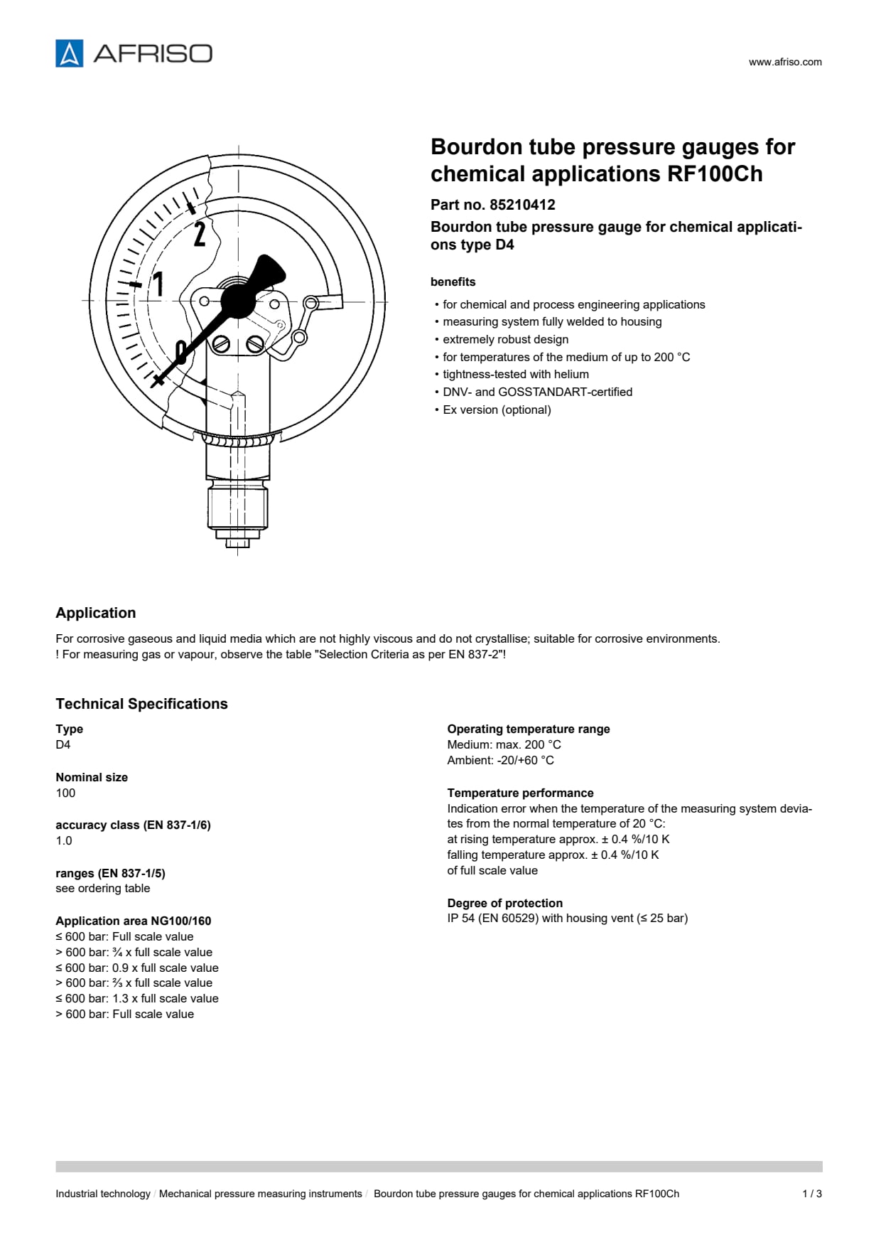AFRISO_BOURDON-TUBE-PRESSURE-GAUGES-FOR-CHEMICAL-APPLICATIONS-RF100CH-BOURDON-TUBE-PRES_85210412_ENG_GBR.PDF