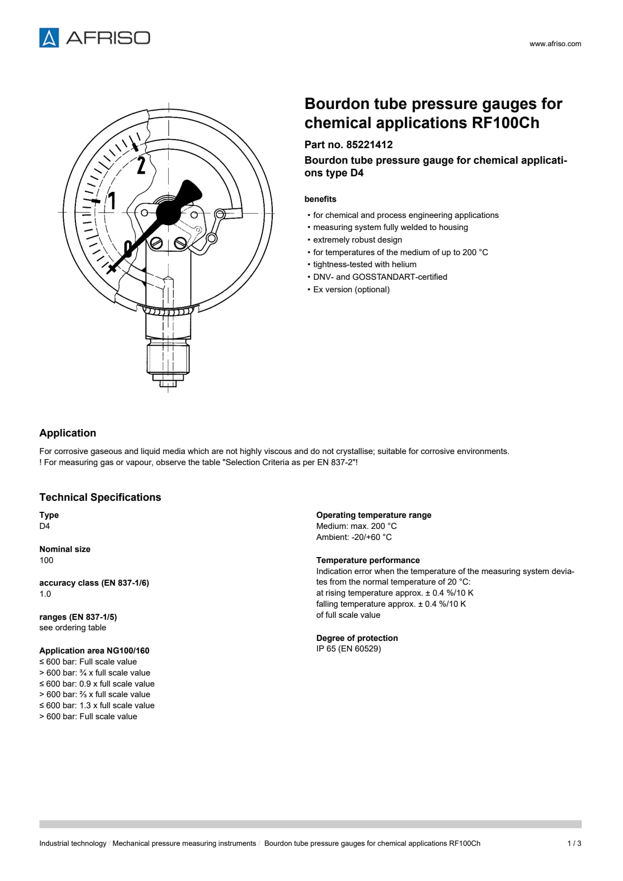 AFRISO_BOURDON-TUBE-PRESSURE-GAUGES-FOR-CHEMICAL-APPLICATIONS-RF100CH-BOURDON-TUBE-PRES_85221412_ENG_GBR.PDF
