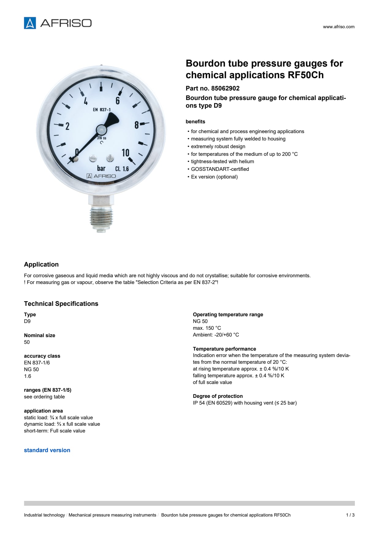 AFRISO_BOURDON-TUBE-PRESSURE-GAUGES-FOR-CHEMICAL-APPLICATIONS-RF50CH-BOURDON-TUBE-PRESS_85062902_ENG_GBR.PDF