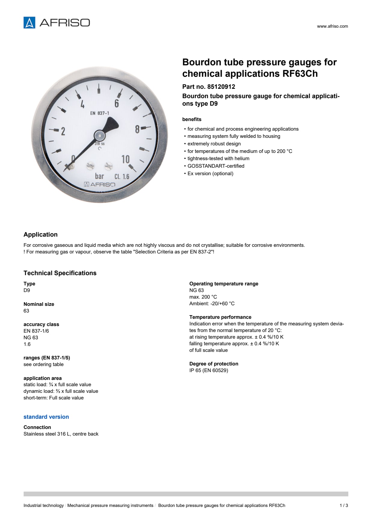 AFRISO_BOURDON-TUBE-PRESSURE-GAUGES-FOR-CHEMICAL-APPLICATIONS-RF63CH-BOURDON-TUBE-PRESS_85120912_ENG_GBR.PDF