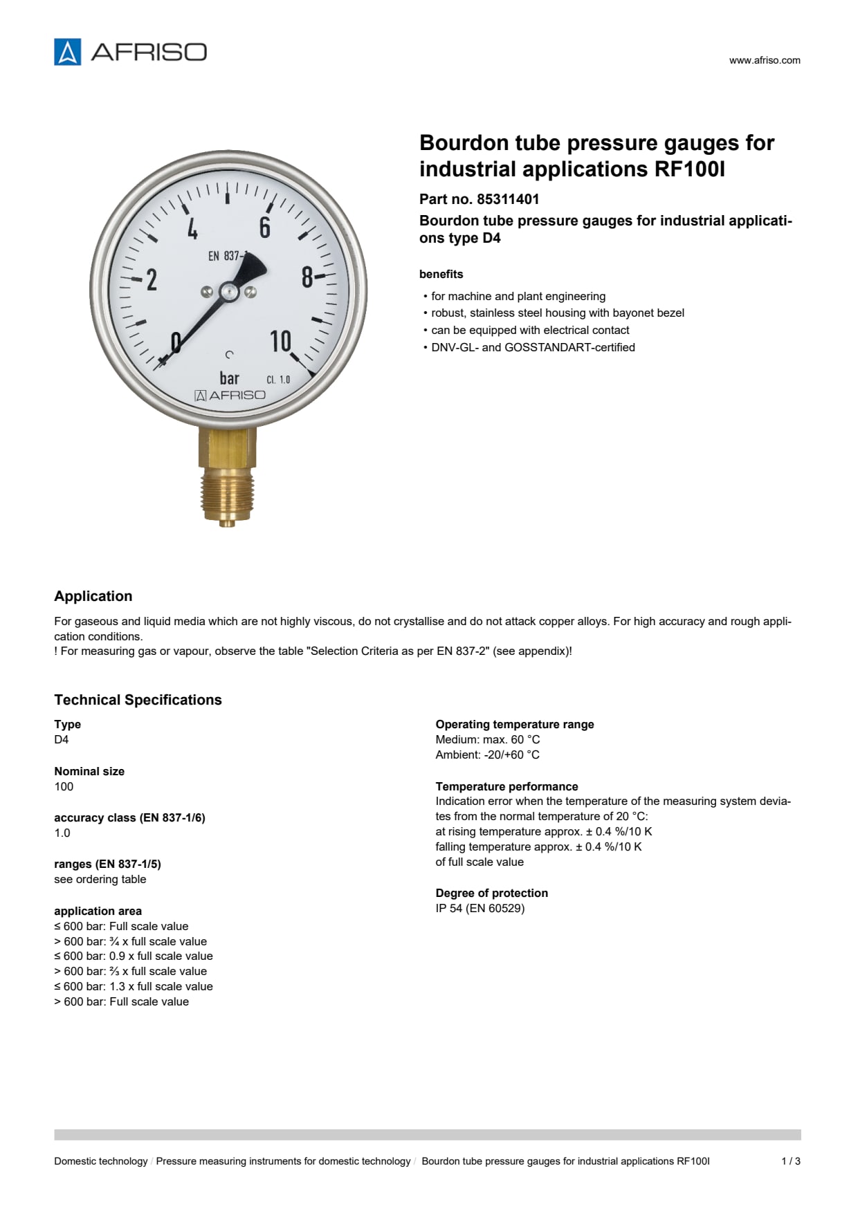 AFRISO_BOURDON-TUBE-PRESSURE-GAUGES-FOR-INDUSTRIAL-APPLICATIONS-RF100I-BOURDON-TUBE-PRE_85311401_ENG_GBR.PDF