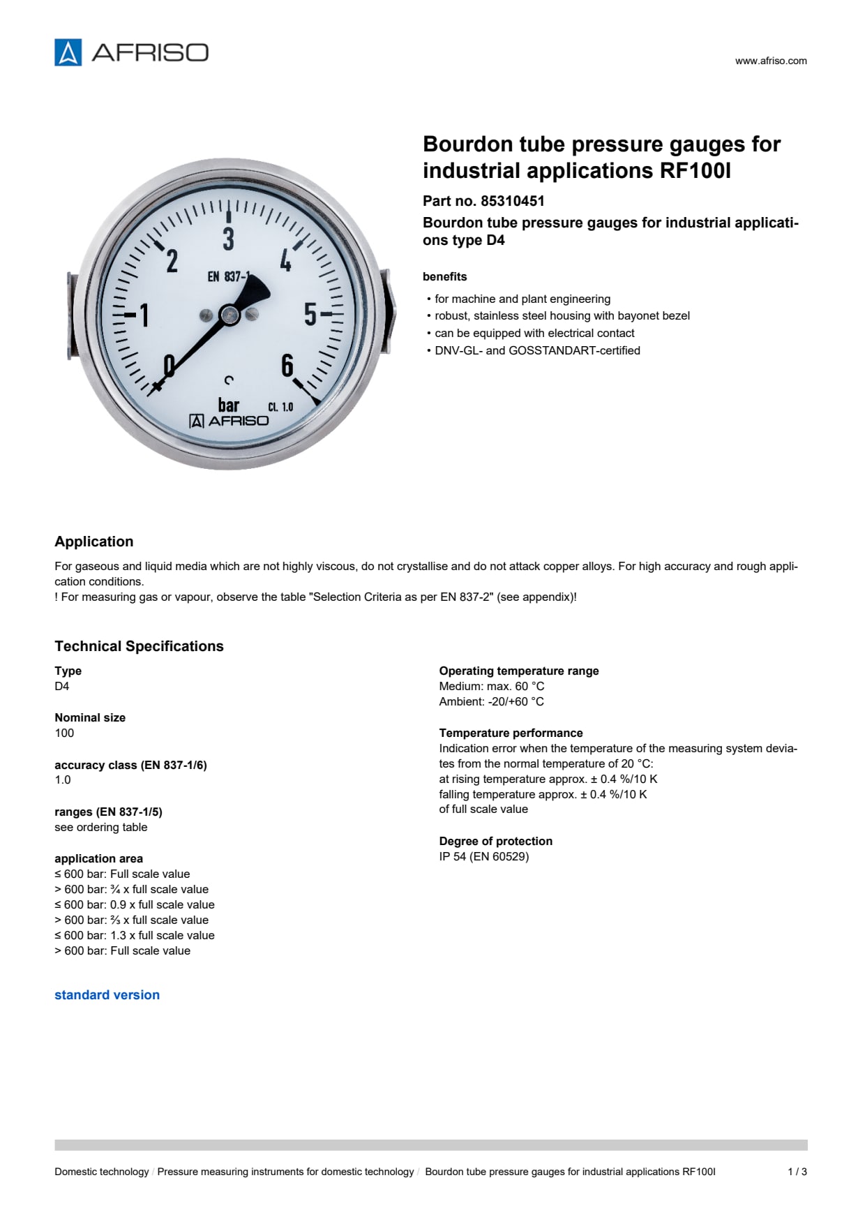AFRISO_BOURDON-TUBE-PRESSURE-GAUGES-FOR-INDUSTRIAL-APPLICATIONS-RF100I-BOURDON-TUBE-PRE_85310451_ENG_GBR.PDF