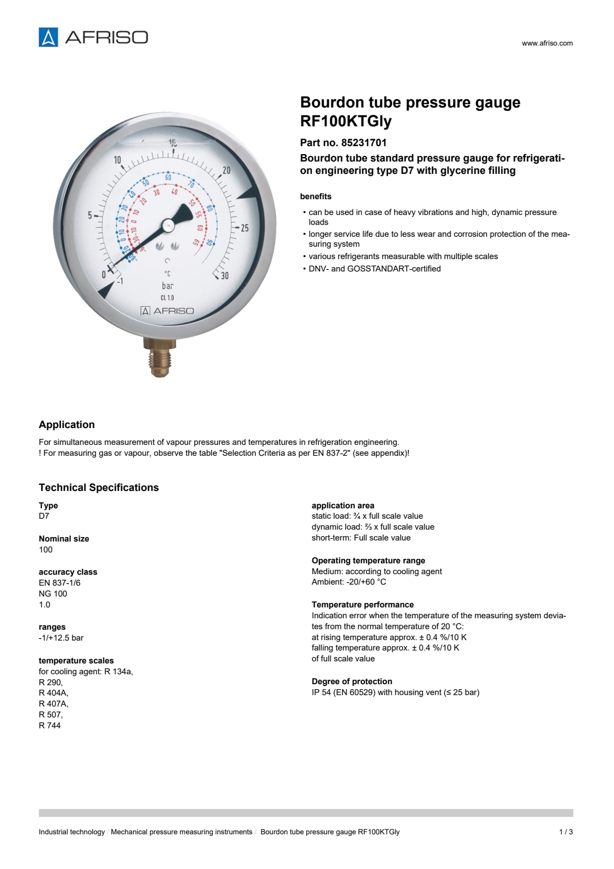AFRISO_BOURDON-TUBE-PRESSURE-GAUGE-RF100KTGLY-STANDARD-BOURDON-TUBE-PRESSURE-GAUGES-FOR_85231701_ENG_GBR.PDF