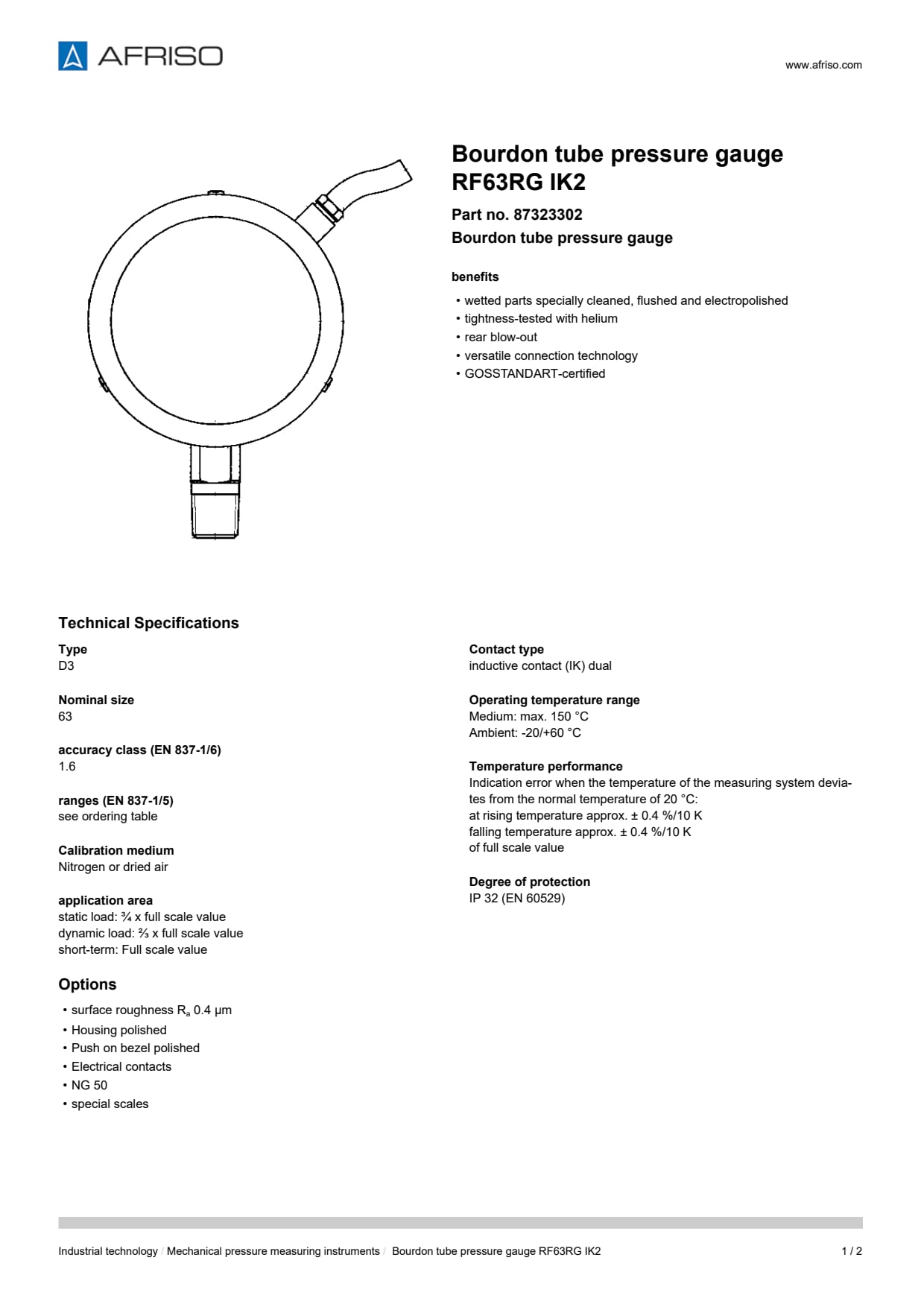 AFRISO_BOURDON-TUBE-PRESSURE-GAUGE-RF63RG-IK2-BOURDON-TUBE-PRESSURE-GAUGE_87323302_ENG_GBR.PDF
