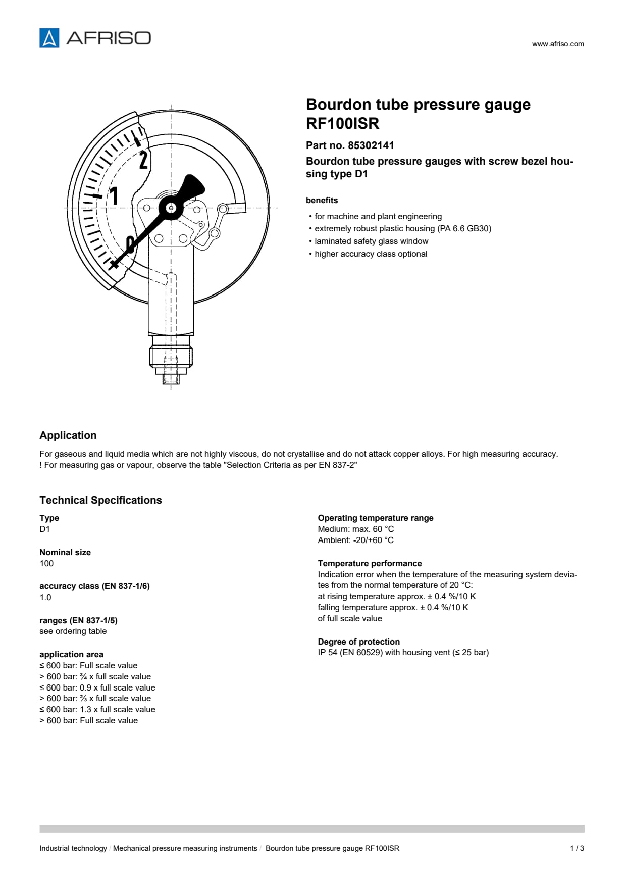 AFRISO_BOURDON-TUBE-PRESSURE-GAUGE-RF100ISR-BOURDON-TUBE-PRESSURE-GAUGE-WITH-SCREW-BEZE_85302141_ENG_GBR.PDF