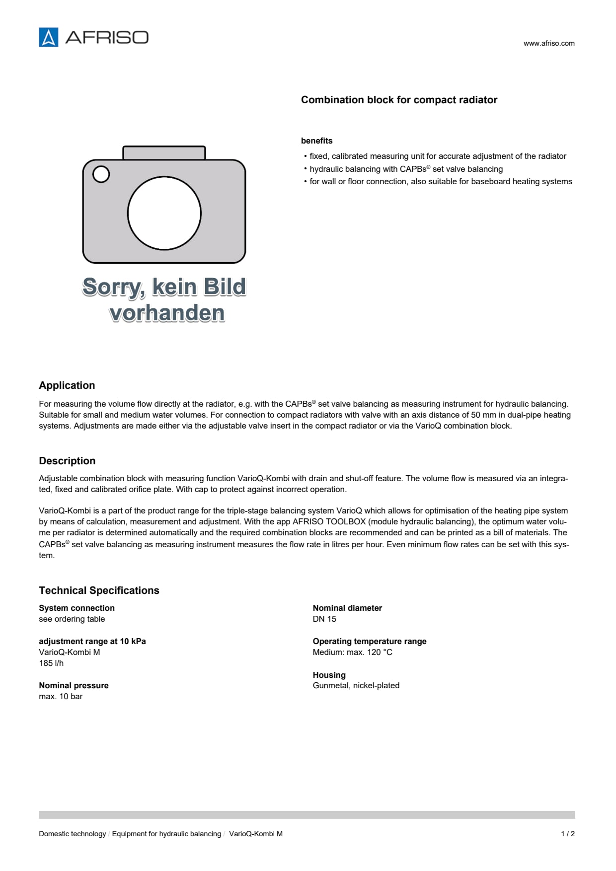 AFRISO_COMBINATION-BLOCK-VARIOQ-KOMBI-M_ENG_GBR.PDF