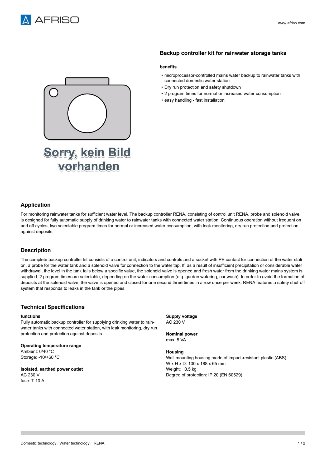 AFRISO_BACKUP-CONTROLLER-KIT-RENA_ENG_GBR.PDF