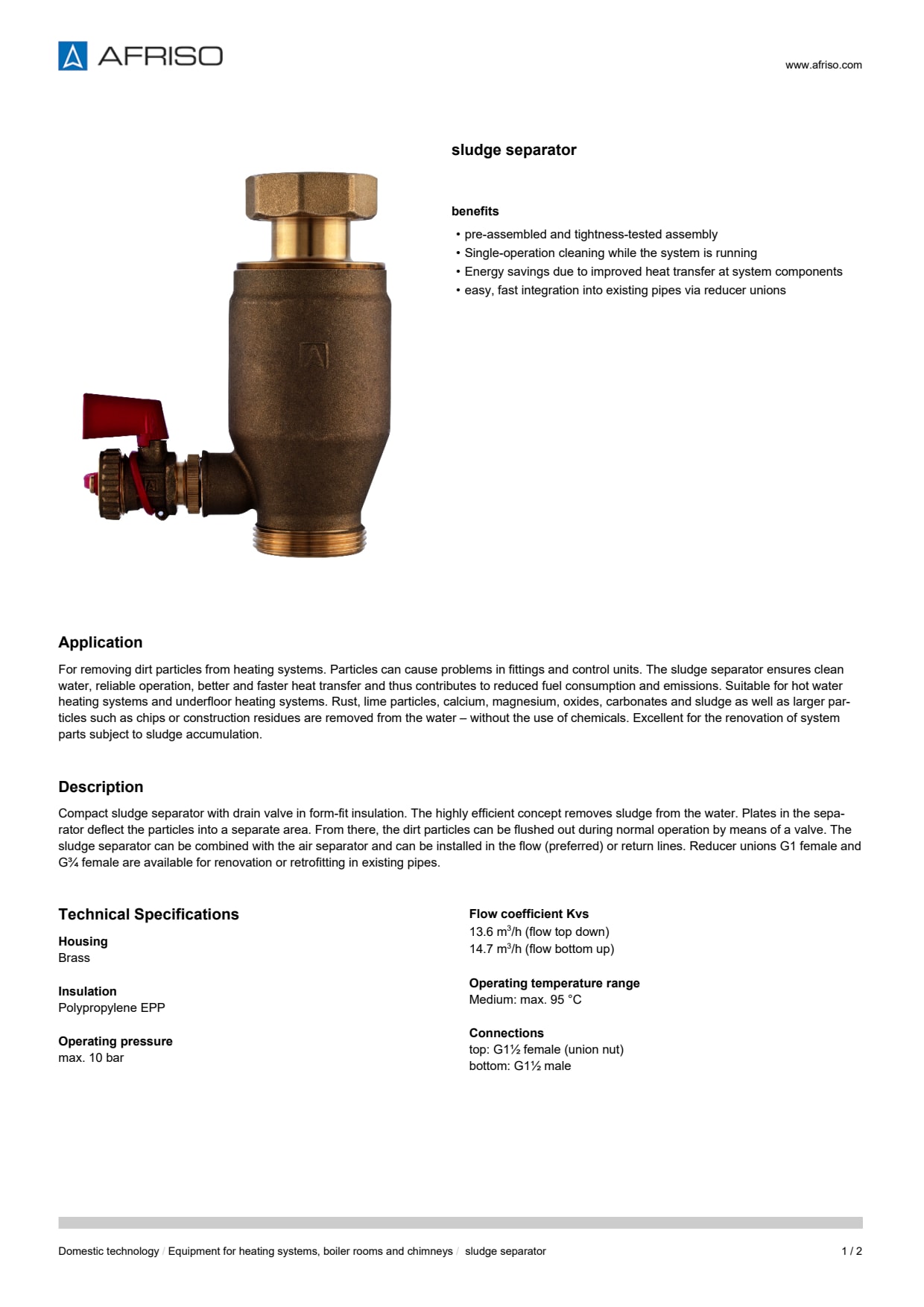 AFRISO_SLUDGE-SEPARATOR_ENG_GBR.PDF