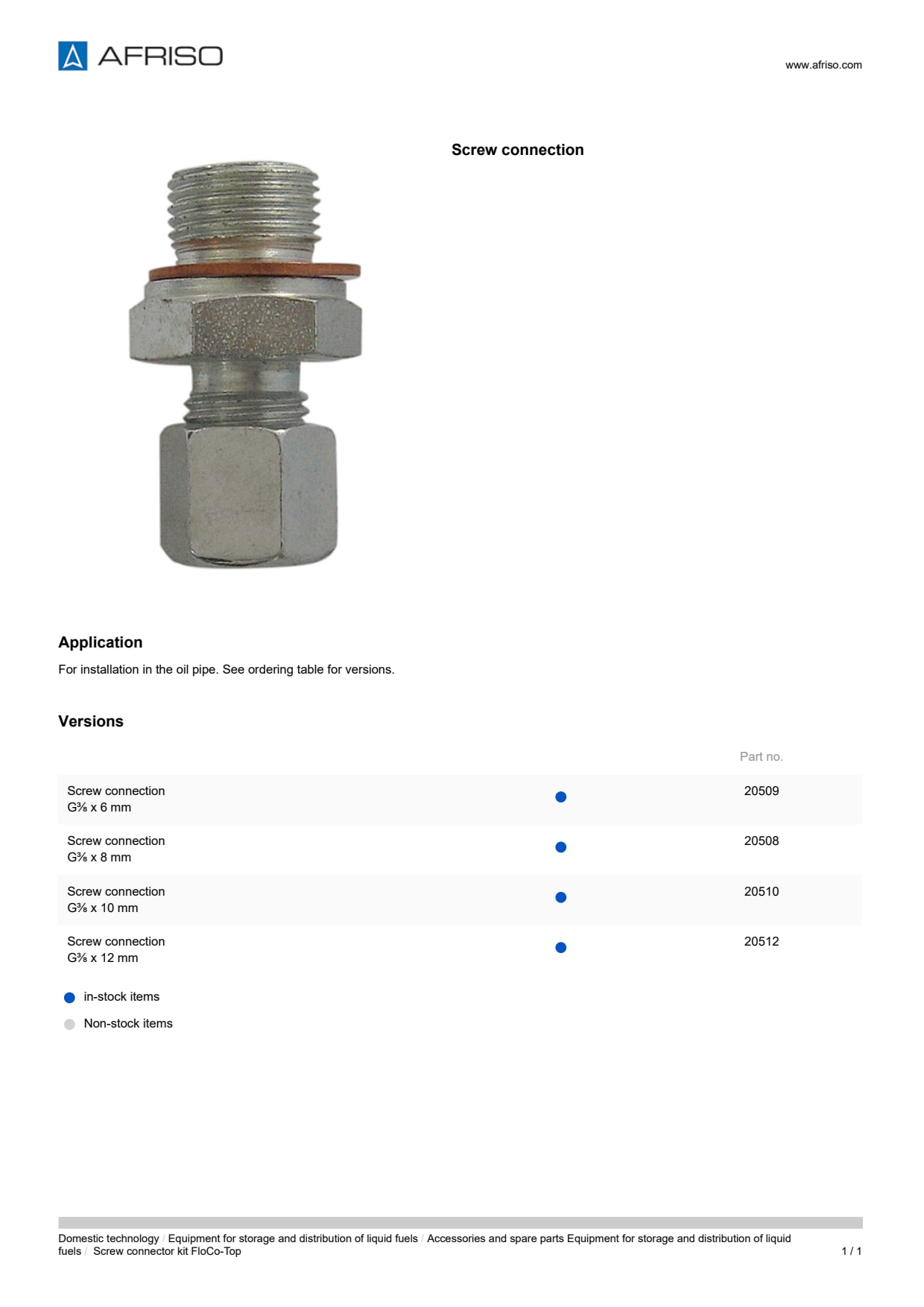 AFRISO_SCREW-CONNECTION_ENG_GBR.PDF