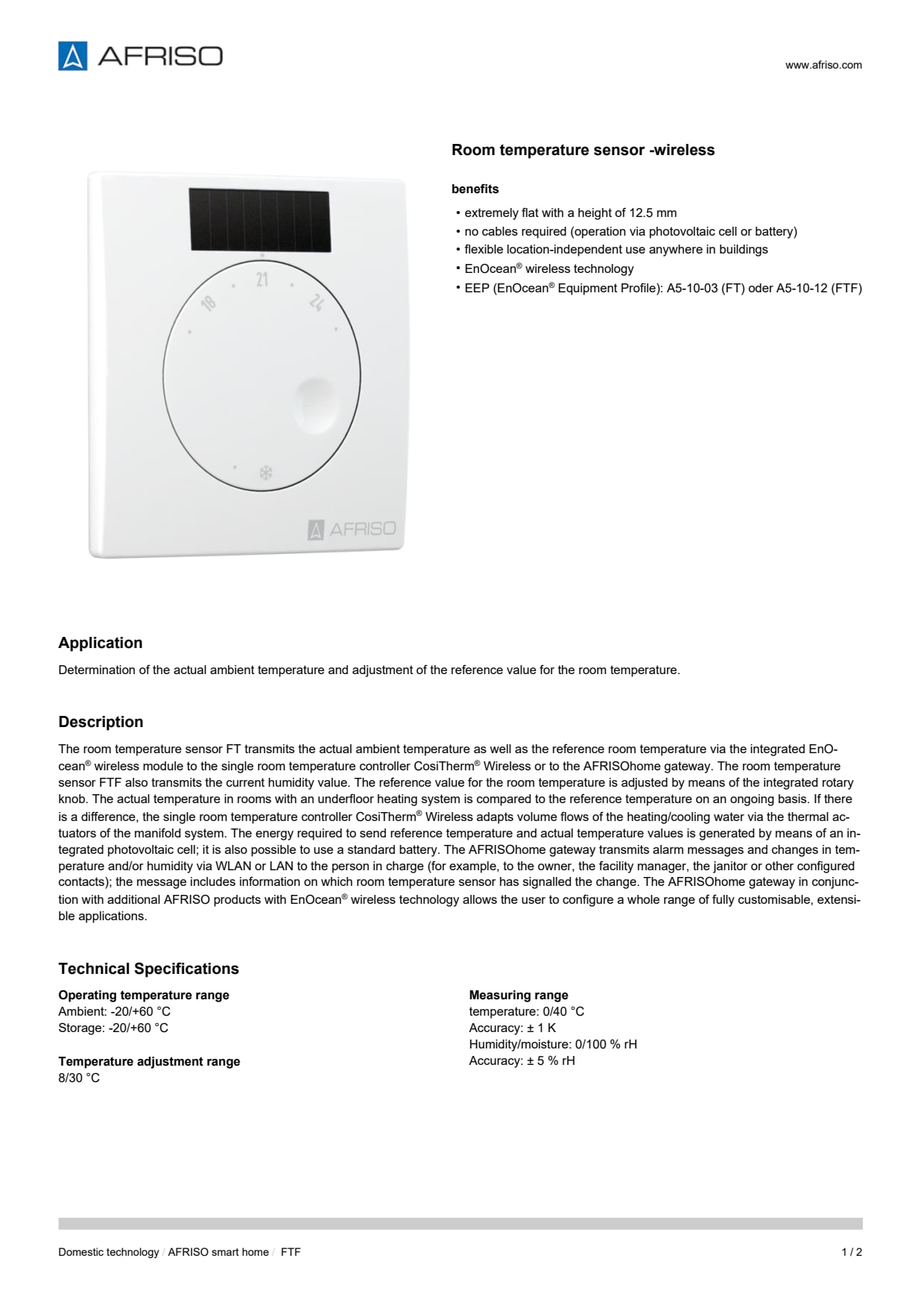 AFRISO_ROOM-TEMPERATURE-SENSOR-FTF_ENG_GBR.PDF