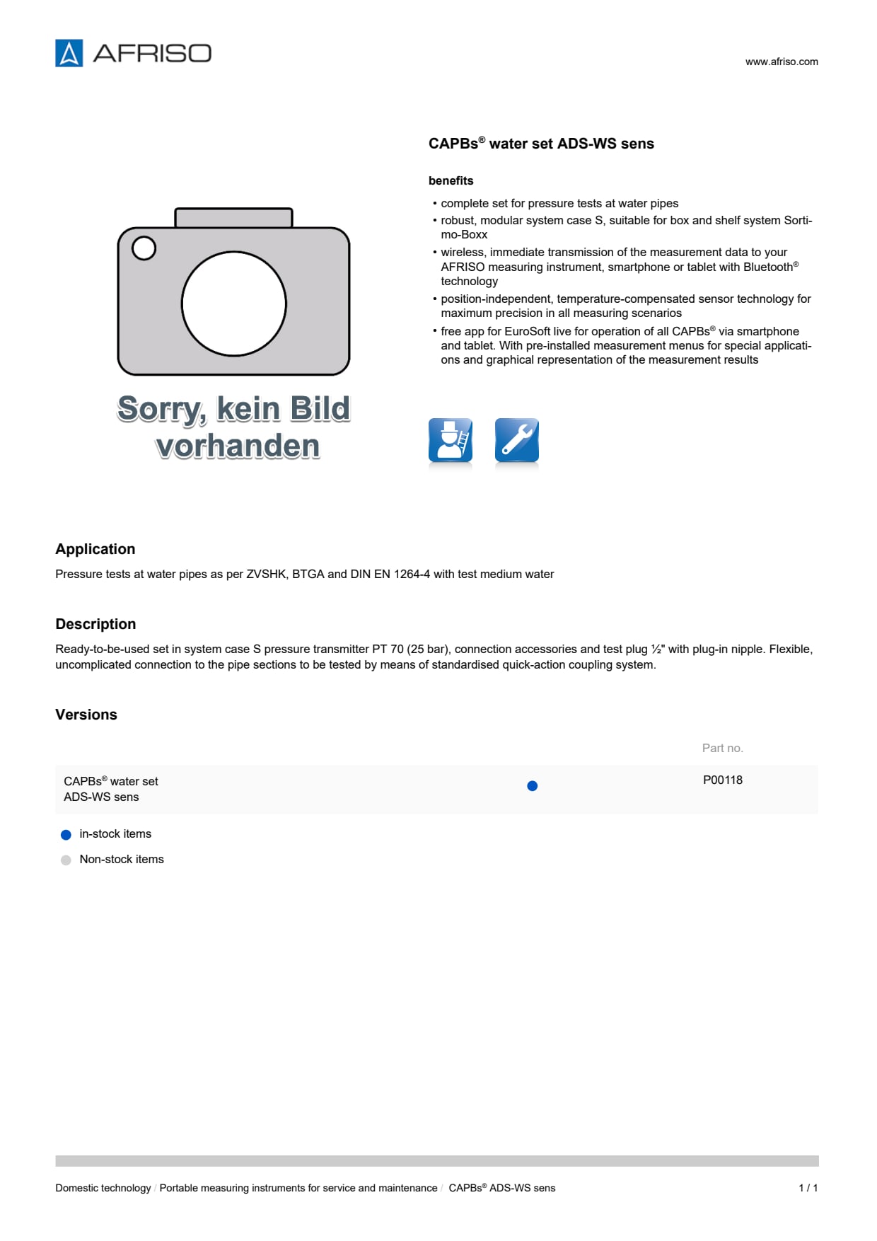 AFRISO_CAPBS--WATER-SET-ADS-WS-SENS_ENG_GBR.PDF