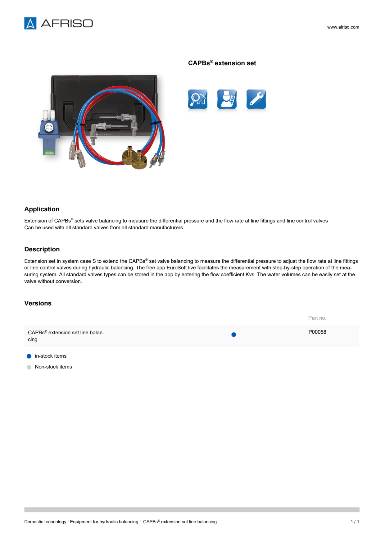 AFRISO_CAPBS--EXTENSION-SET-LINE-BALANCING_ENG_GBR.PDF