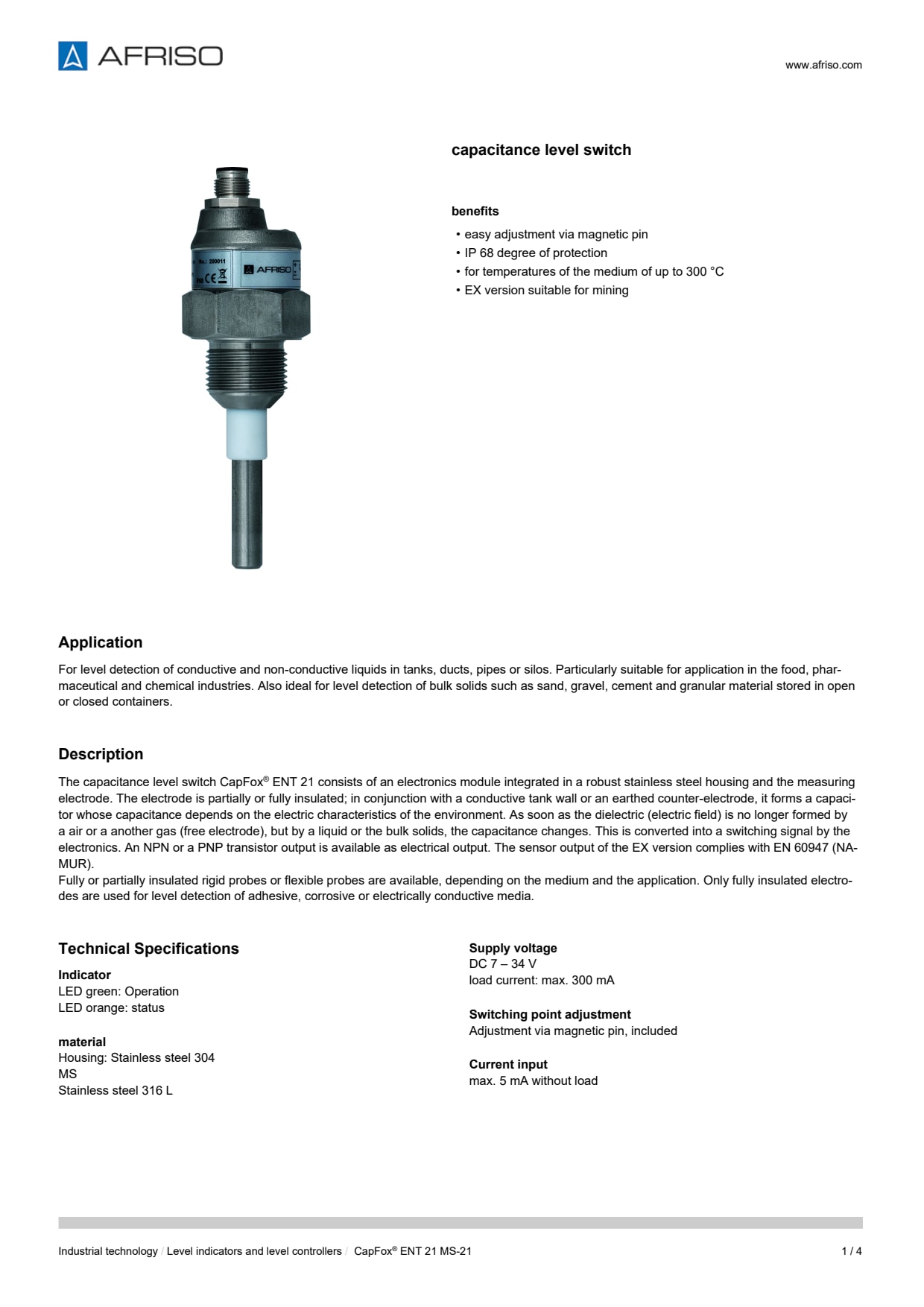 AFRISO_CAPACITANCE-LEVEL-SWITCH_ENG_GBR_20260209_233923498.PDF