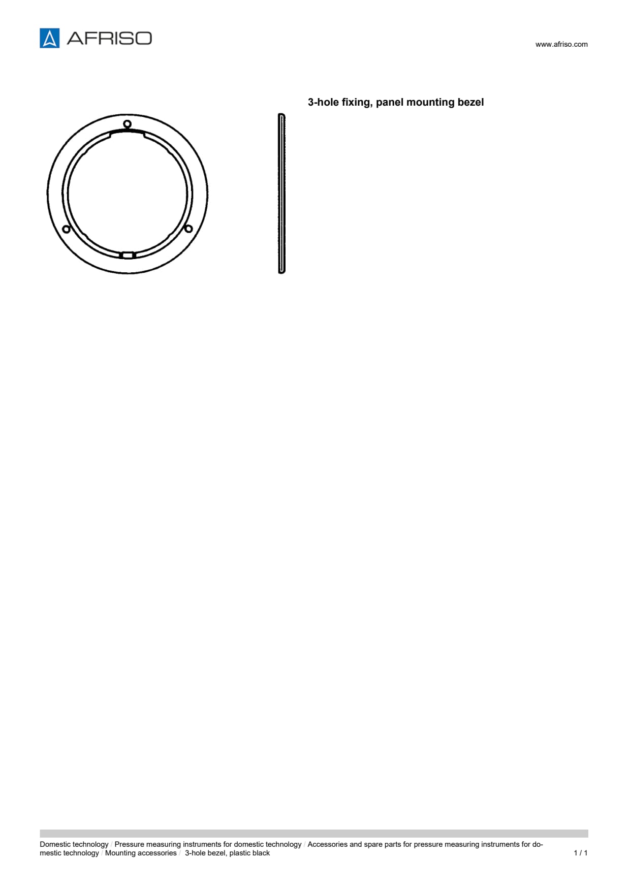AFRISO_3-HOLE-FIXING--PANEL-MOUNTING-BEZEL_ENG_GBR.PDF