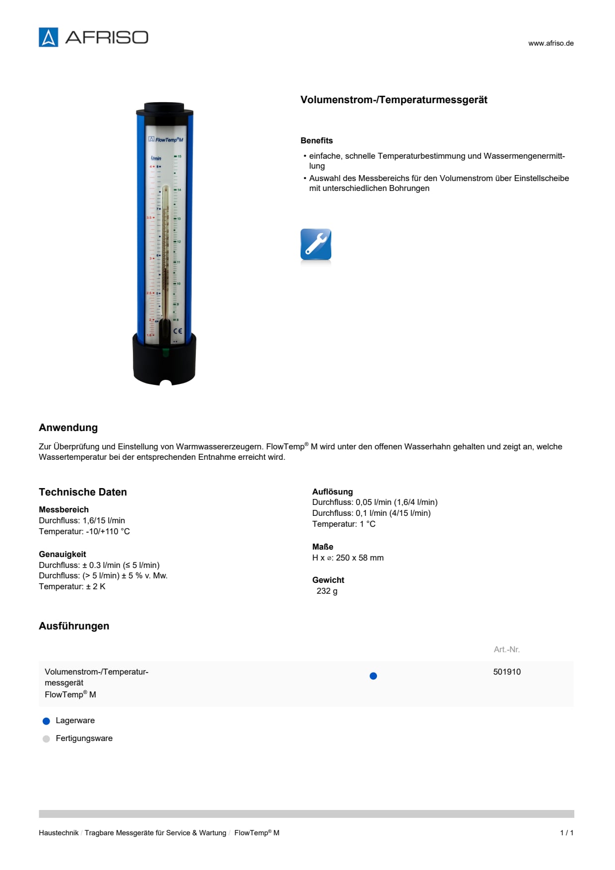 AFRISO_VOLUMENSTROM--TEMPERATURMESSGERAET_DEU_DEU.PDF
