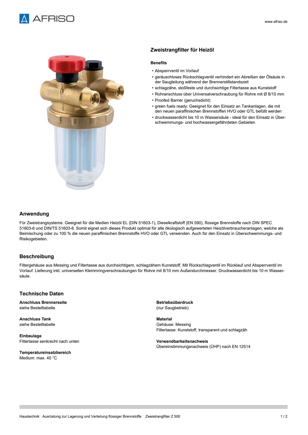 AFRISO_ZWEISTRANGFILTER-FUER-HEIZOEL_DEU_DEU_20260210_002225559.PDF