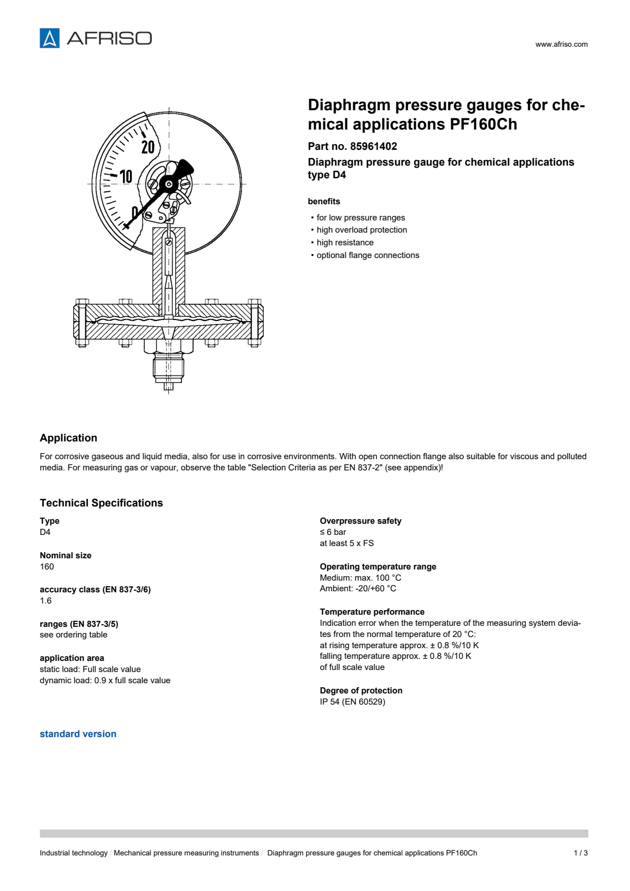 AFRISO_DIAPHRAGM-PRESSURE-GAUGES-FOR-CHEMICAL-APPLICATIONS-PF160CH-DIAPHRAGM-PRESSURE-G_85961402_ENG_GBR.PDF