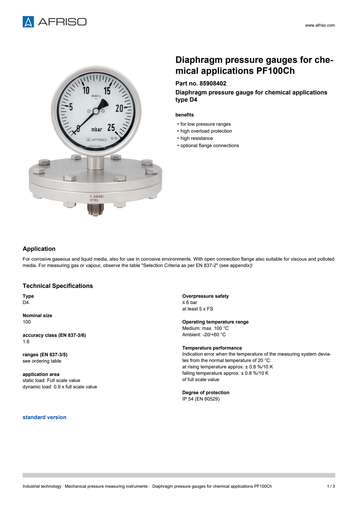 AFRISO_DIAPHRAGM-PRESSURE-GAUGES-FOR-CHEMICAL-APPLICATIONS-PF100CH-DIAPHRAGM-PRESSURE-G_85908402_ENG_GBR.PDF
