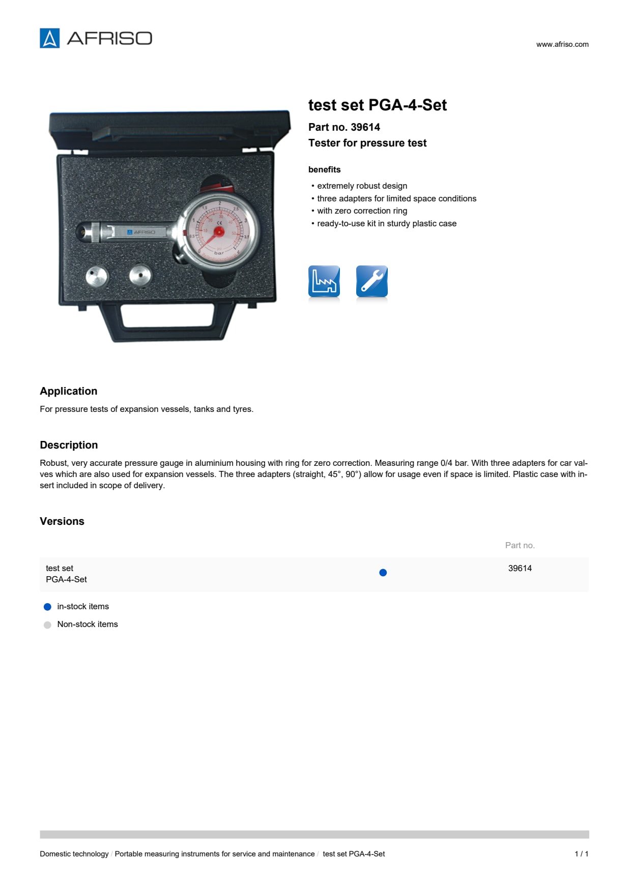 AFRISO_TEST-SET-PGA-4-SET_39614_ENG_GBR.PDF