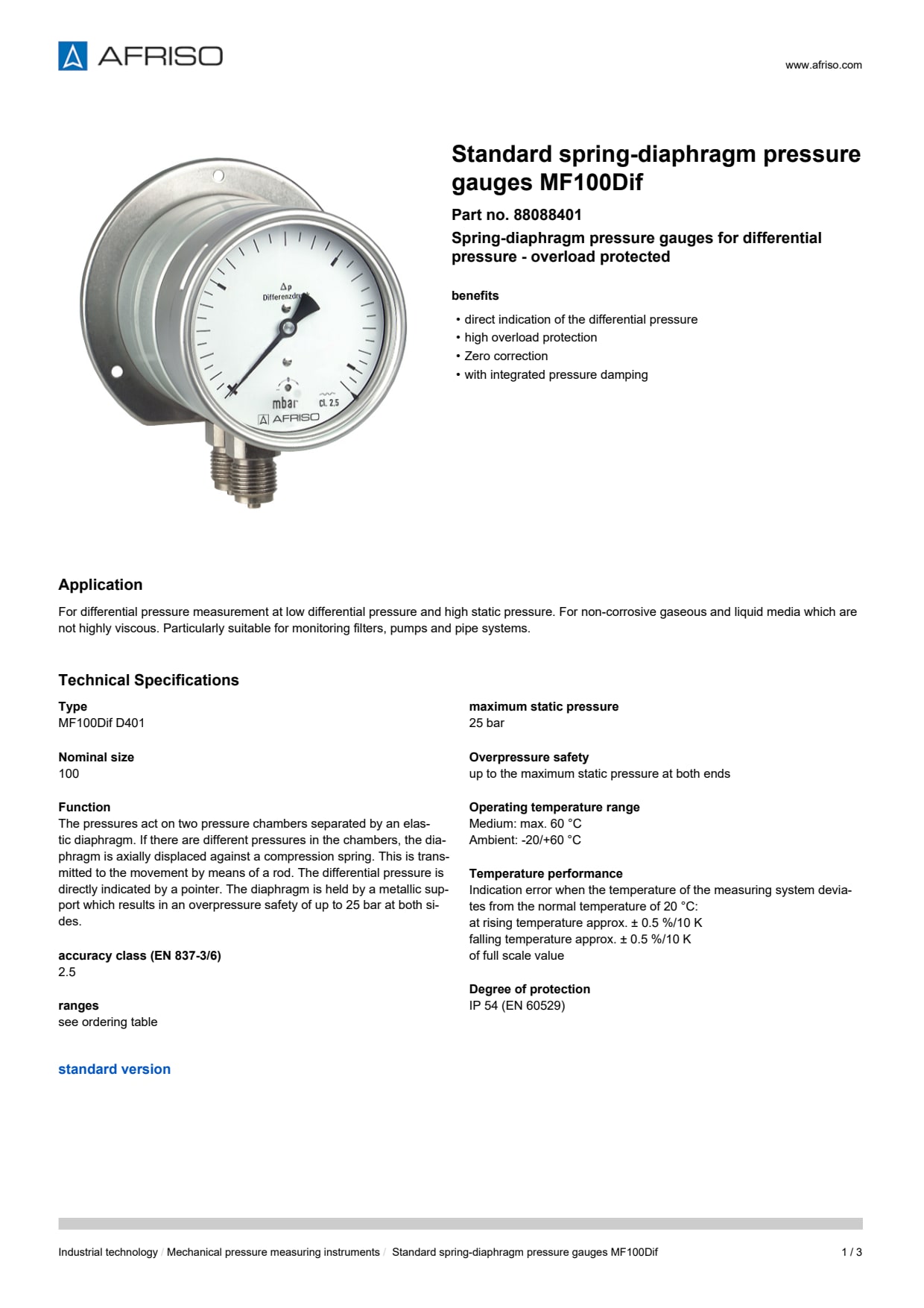 AFRISO_STANDARD-SPRING-DIAPHRAGM-PRESSURE-GAUGES-MF100DIF-STANDARD-SPRING-DIAPHRAGM-PRE_88088401_ENG_GBR.PDF