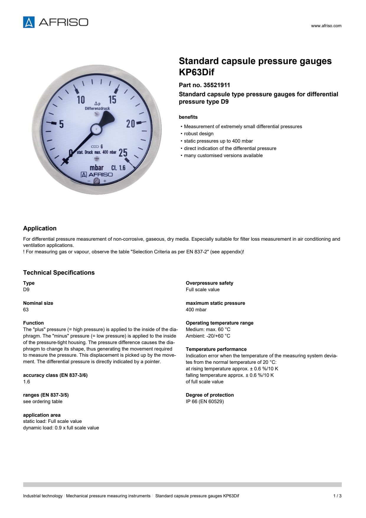 AFRISO_STANDARD-CAPSULE-PRESSURE-GAUGES-KP63DIF-STANDARD-CAPSULE-PRESSURE-GAUGES-FOR-DI_35521911_ENG_GBR.PDF
