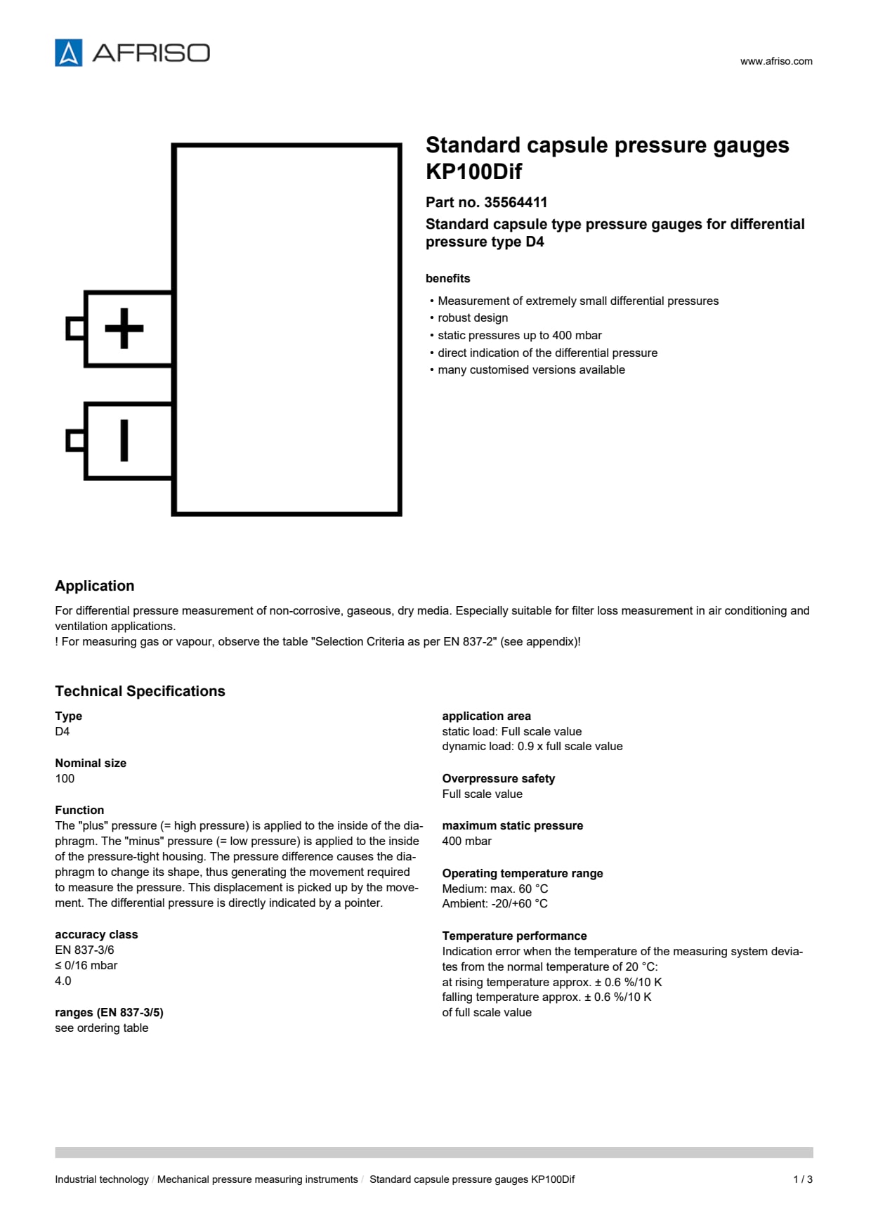 AFRISO_STANDARD-CAPSULE-PRESSURE-GAUGES-KP100DIF-STANDARD-CAPSULE-PRESSURE-GAUGES-FOR-D_35564411_ENG_GBR.PDF