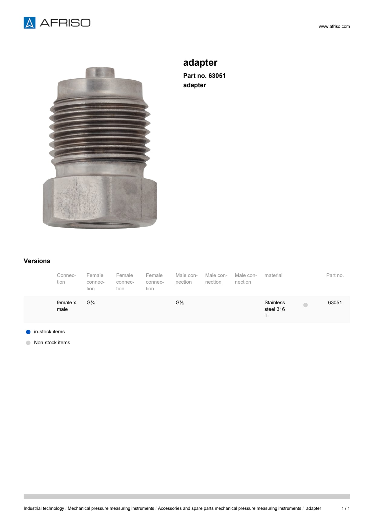 AFRISO_ADAPTER-ADAPTER_63051_ENG_GBR.PDF
