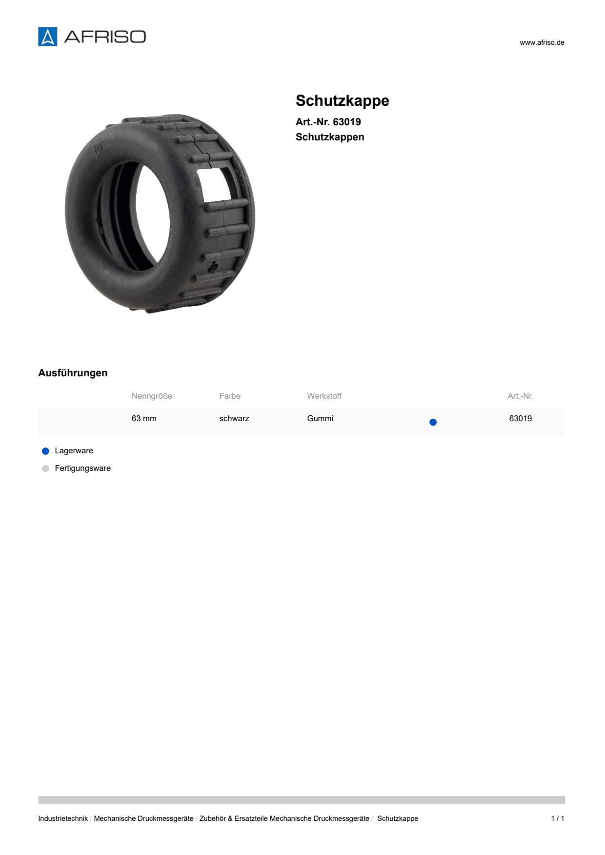 AFRISO_SCHUTZKAPPE-SCHUTZKAPPEN_63019_DEU_DEU.PDF