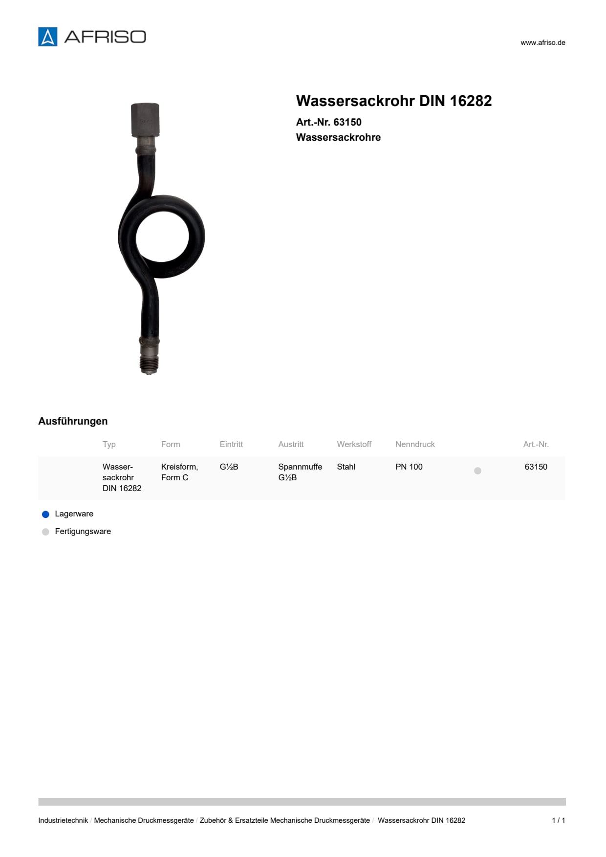 AFRISO_WASSERSACKROHR-DIN-16282-WASSERSACKROHRE_63150_DEU_DEU.PDF