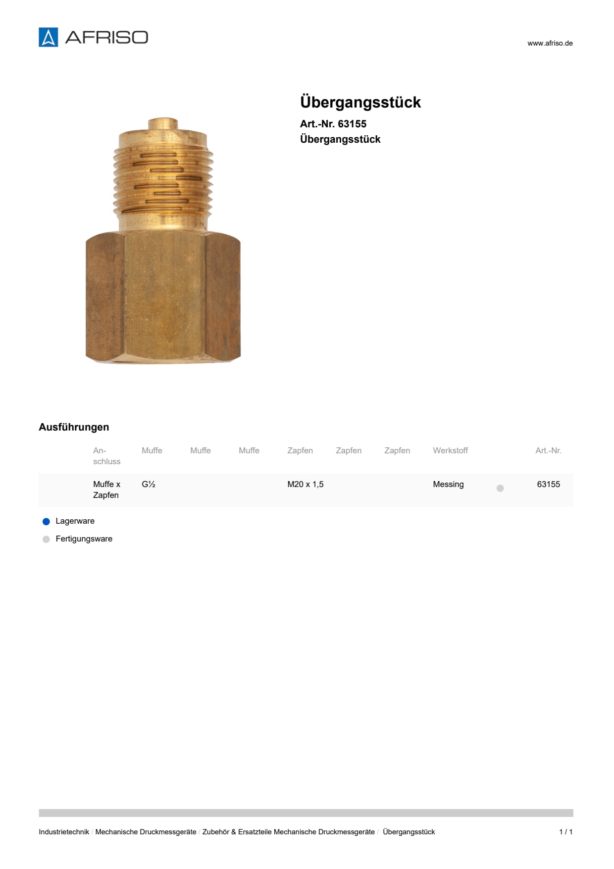 AFRISO_UEBERGANGSSTUECK-UEBERGANGSSTUECK_63155_DEU_DEU.PDF