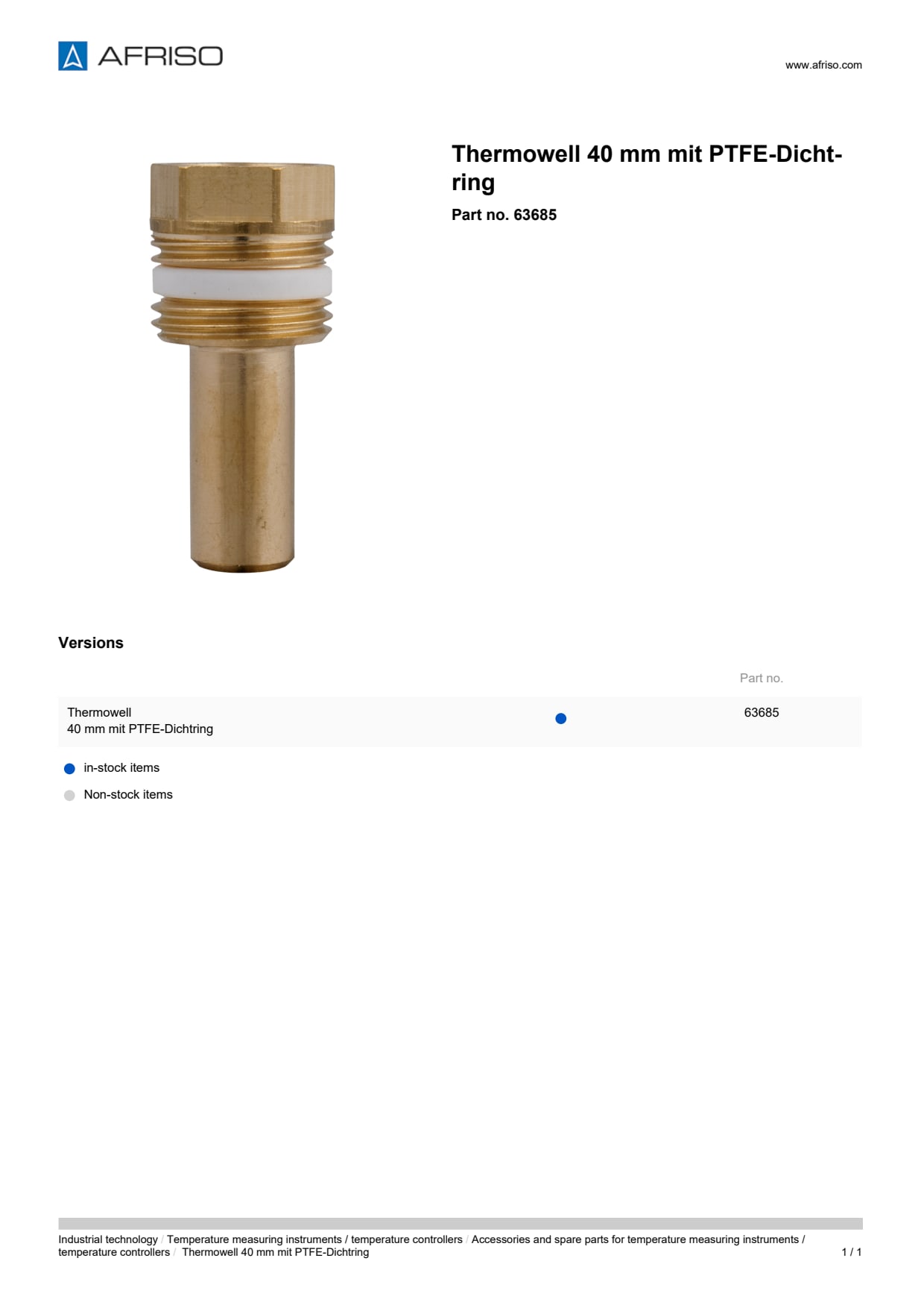 AFRISO_THERMOWELL-40-MM-MIT-PTFE-DICHTRING_63685_ENG_GBR.PDF