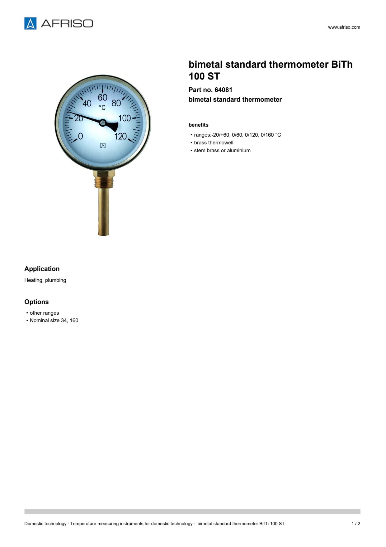 AFRISO_BIMETAL-STANDARD-THERMOMETER-BITH-100-ST-BIMETAL-STANDARD-THERMOMETER_64081_ENG_GBR.PDF