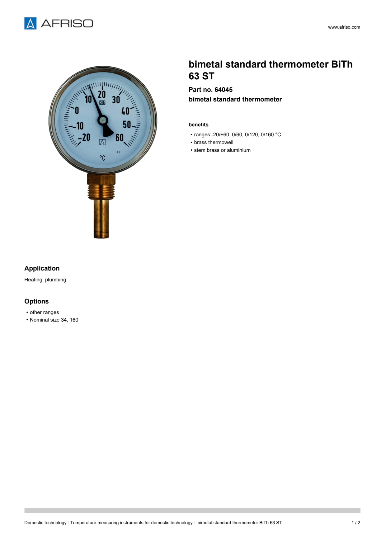 AFRISO_BIMETAL-STANDARD-THERMOMETER-BITH-63-ST-BIMETAL-STANDARD-THERMOMETER_64045_ENG_GBR.PDF