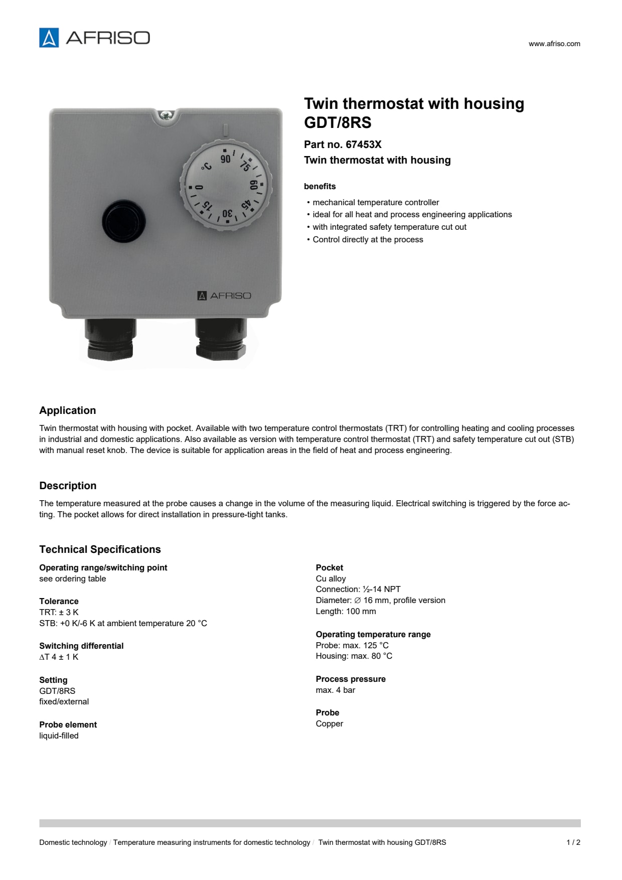 AFRISO_TWIN-THERMOSTAT-WITH-HOUSING-GDT-8RS-TWIN-THERMOSTAT-WITH-HOUSING_67453X_ENG_GBR.PDF