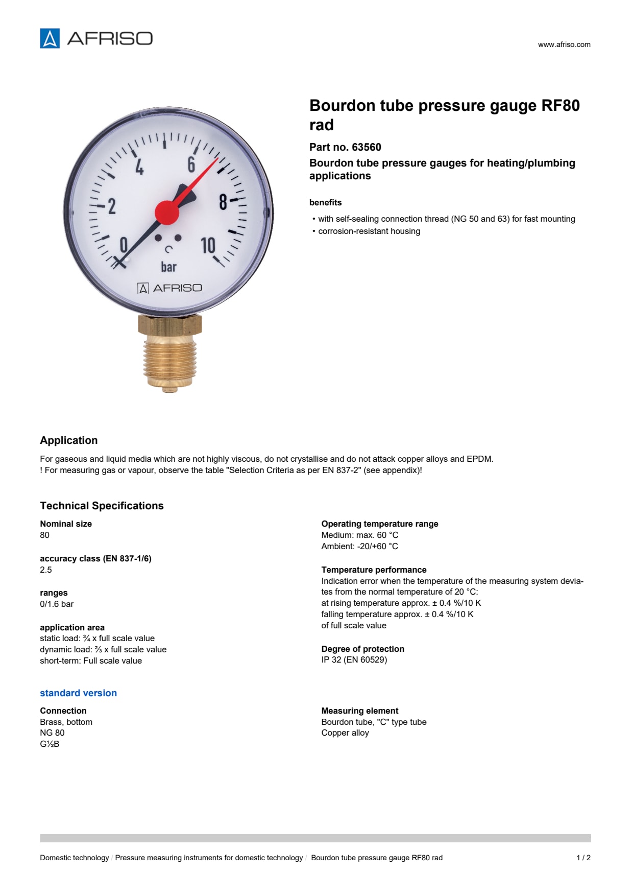 AFRISO_BOURDON-TUBE-PRESSURE-GAUGE-RF80-RAD-BOURDON-TUBE-PRESSURE-GAUGE-RF-FOR-HEATING-_63560_ENG_GBR.PDF
