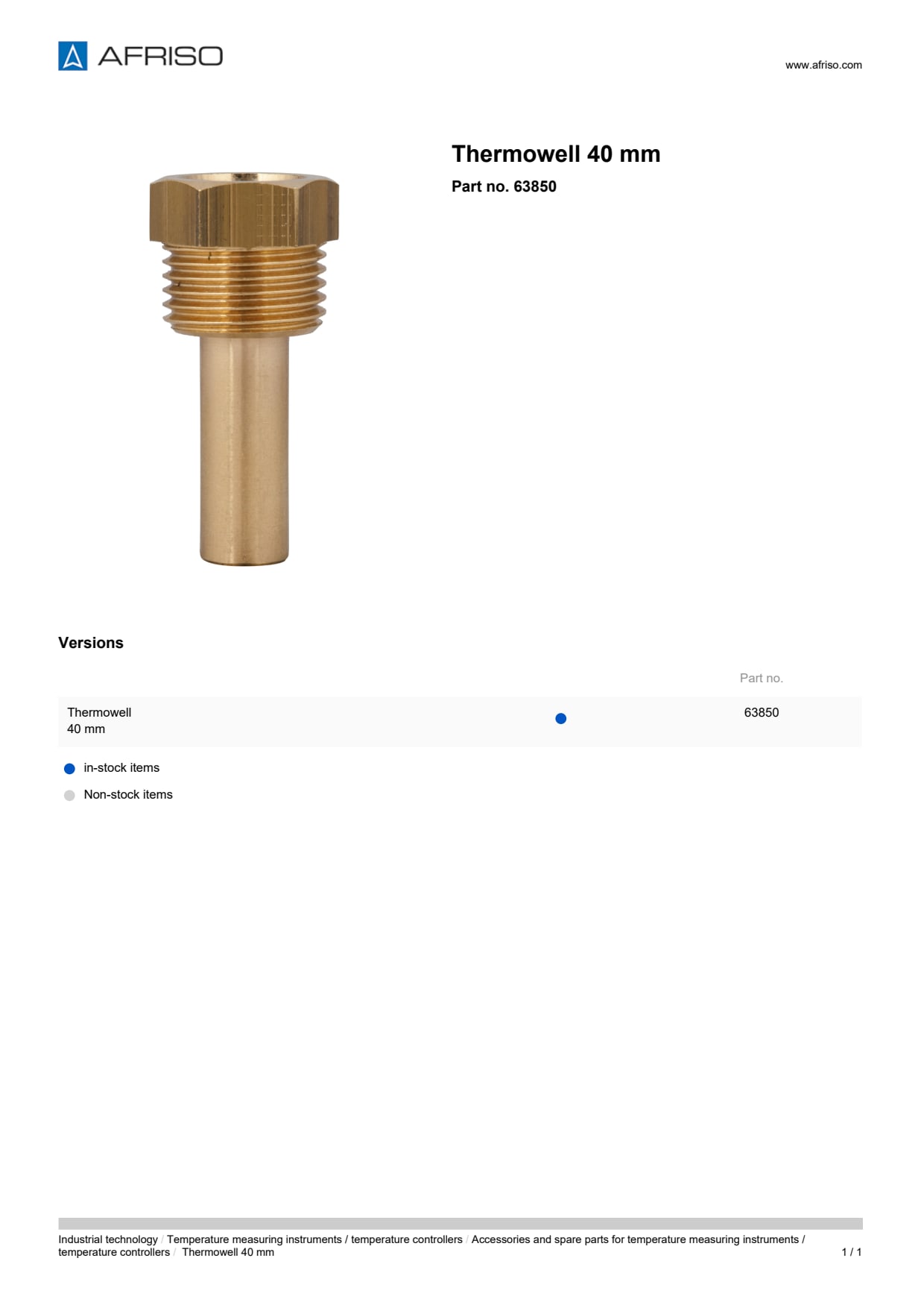 AFRISO_THERMOWELL-40-MM_63850_ENG_GBR.PDF