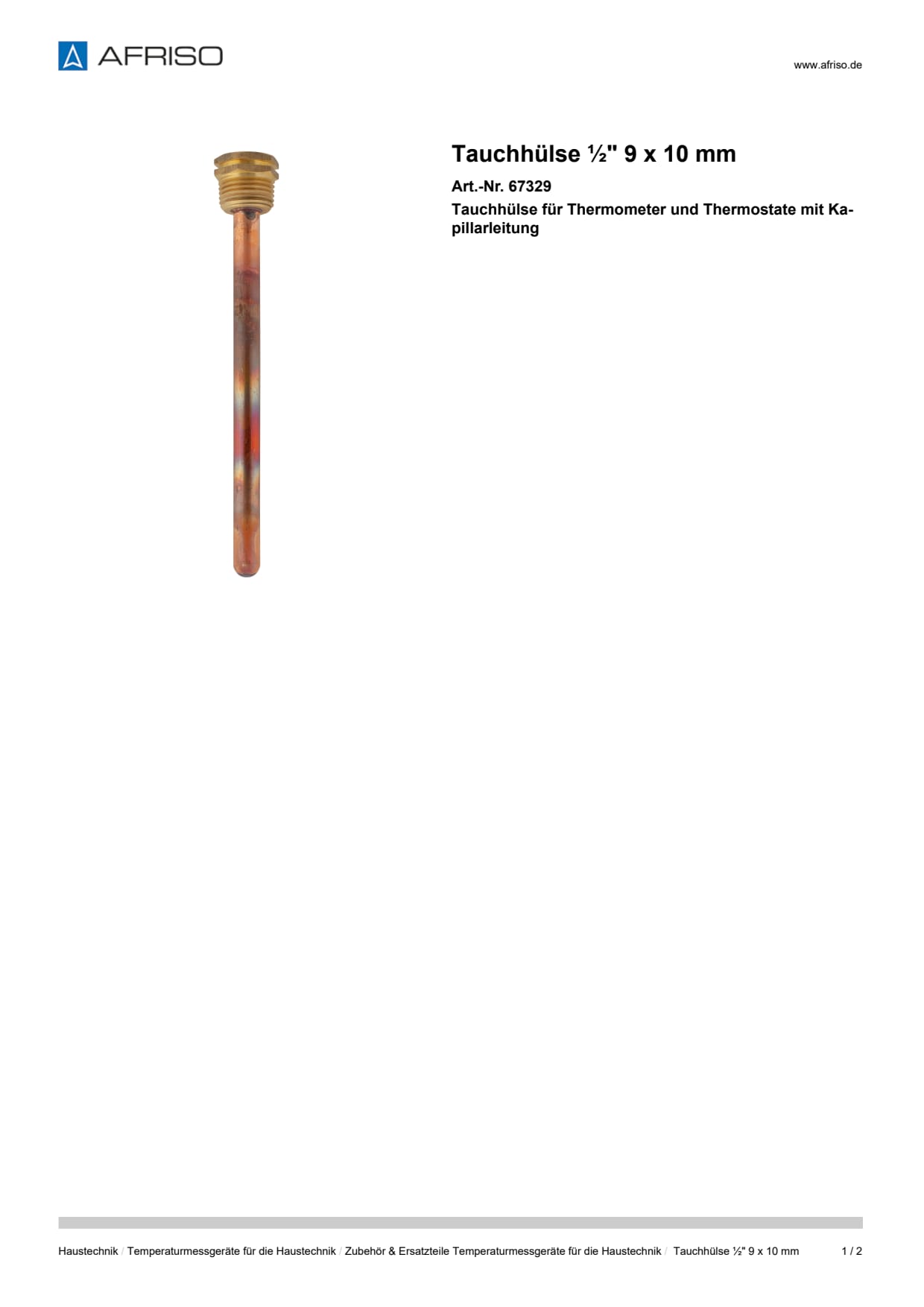 AFRISO_TAUCHHUELSE----9-X-10-MM-TAUCHHUELSE-FUER-THERMOMETER-UND-THERMOSTATE-MIT-KAPILL_67329_DEU_DEU.PDF