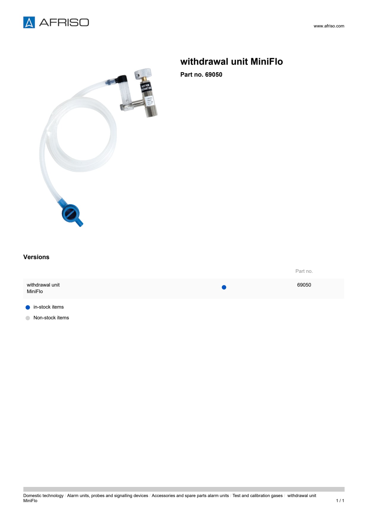 AFRISO_WITHDRAWAL-UNIT-MINIFLO_69050_ENG_GBR.PDF